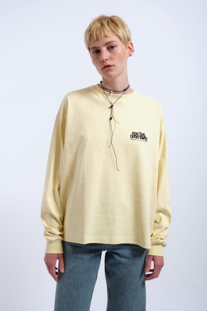 SHIRT LILY LONGSLEEVE LIGHT YELLOW