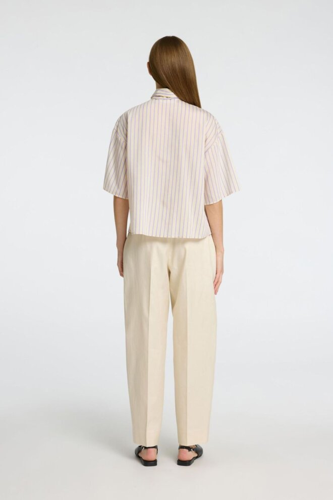 BLUSE 16097296 SLFLANA-JUNO 3/4 BOW BIRCH