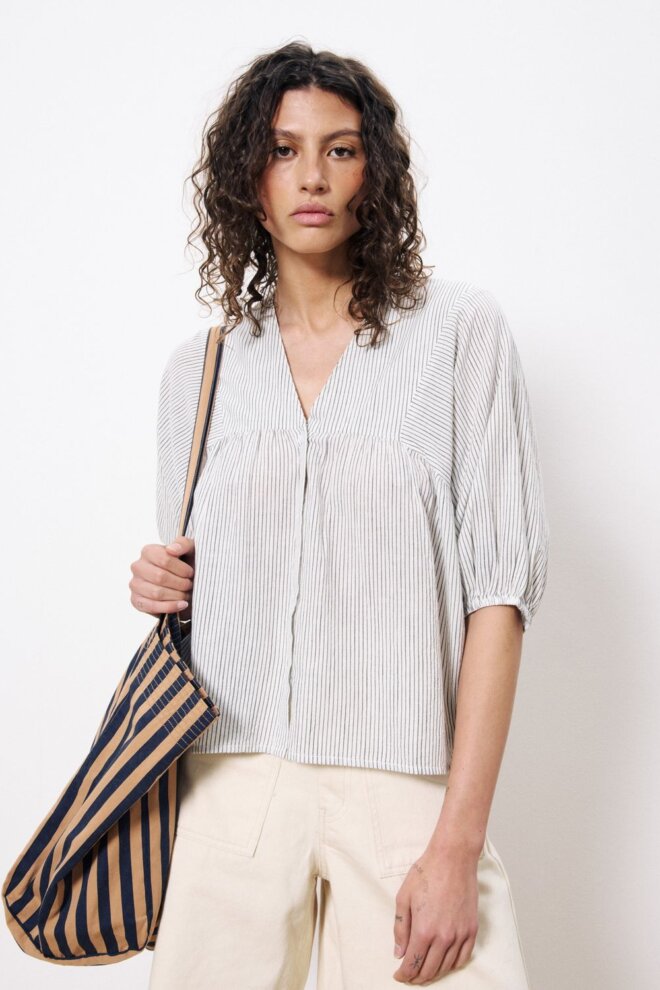 BLUSE NAWELLE BLANC
