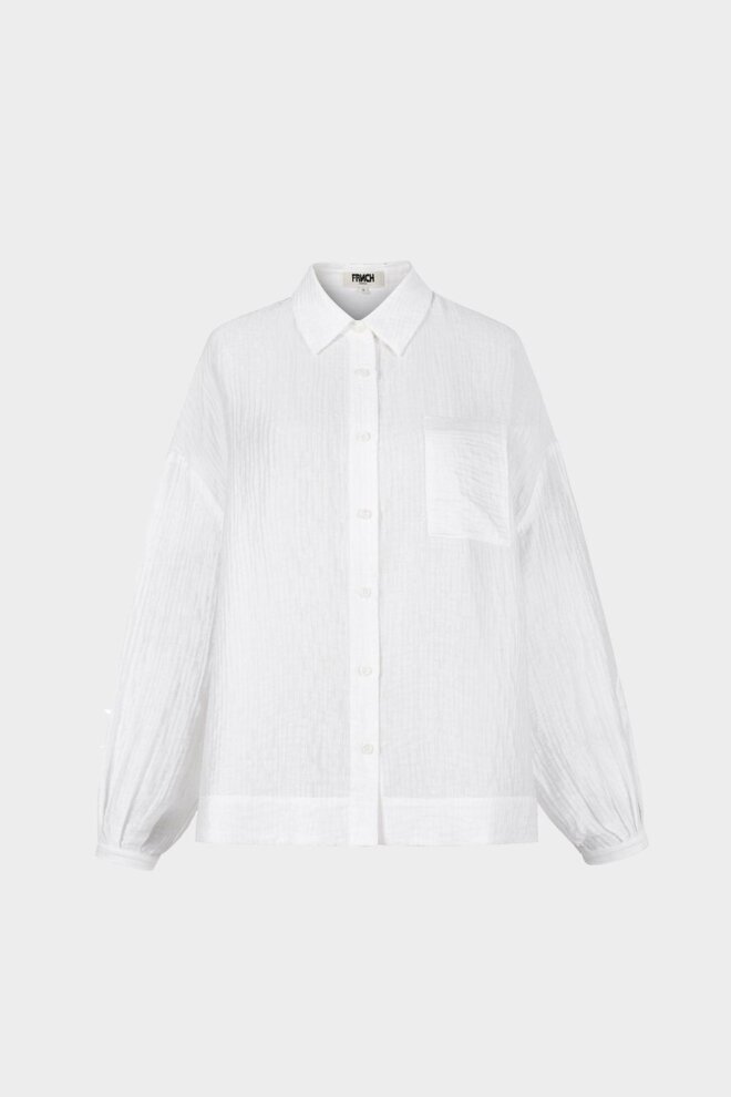 BLUSE CHARLOTTE BLANC