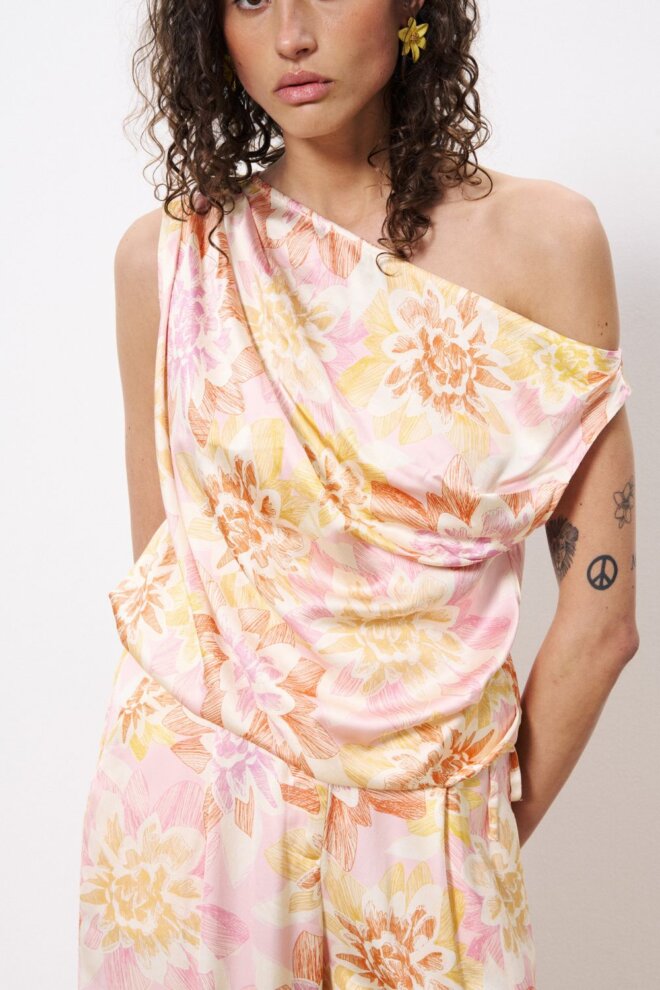 BLUSE ANNISSA FLEURS EDITION