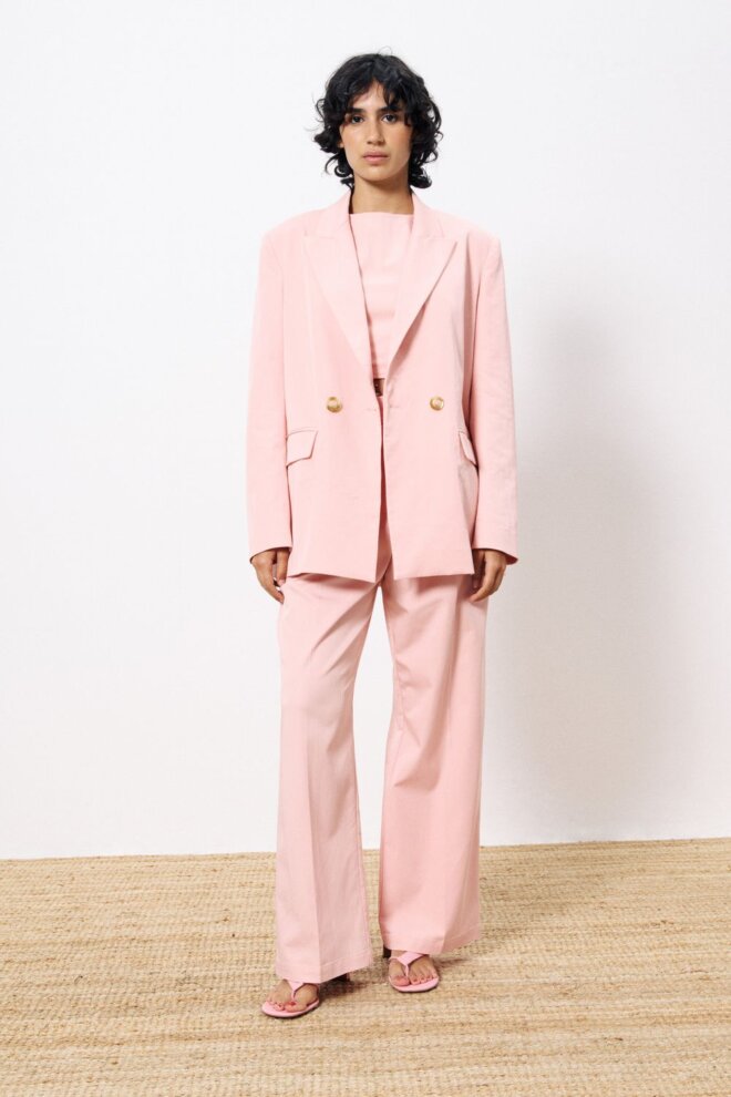 BLAZER GARANCE ROSE PALE