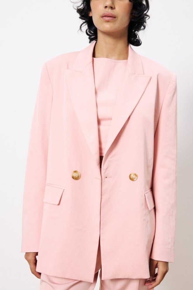 BLAZER GARANCE ROSE PALE