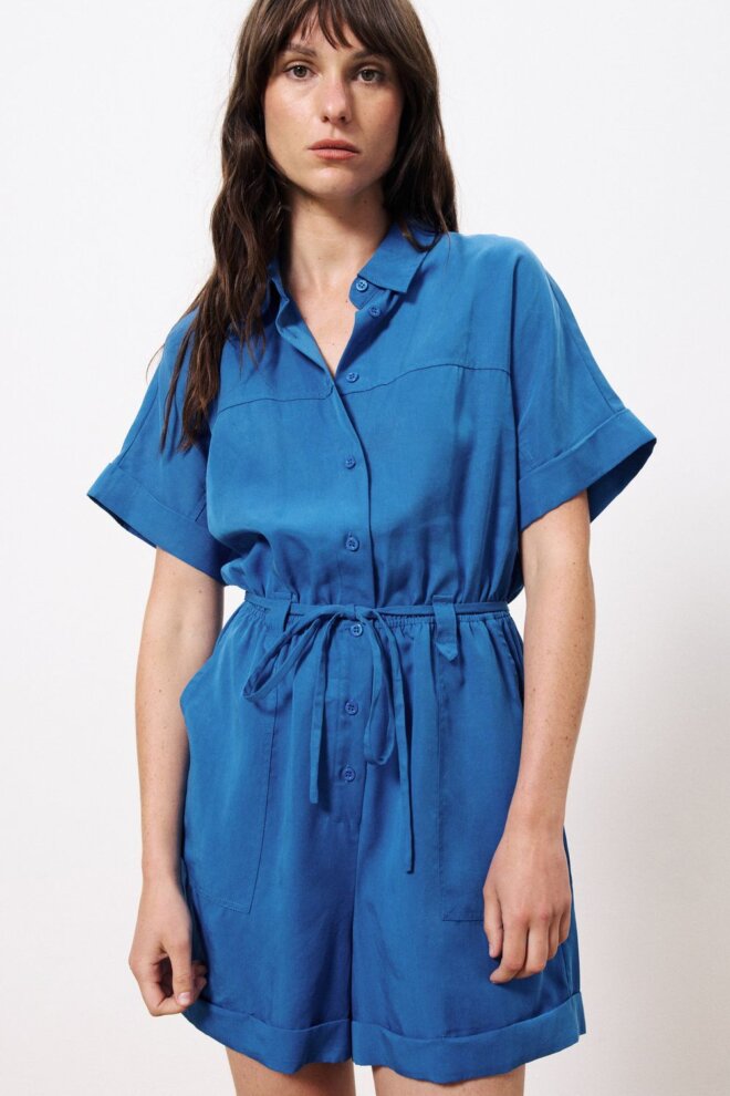 OVERALL LILY BLEU ELECTRIQUE
