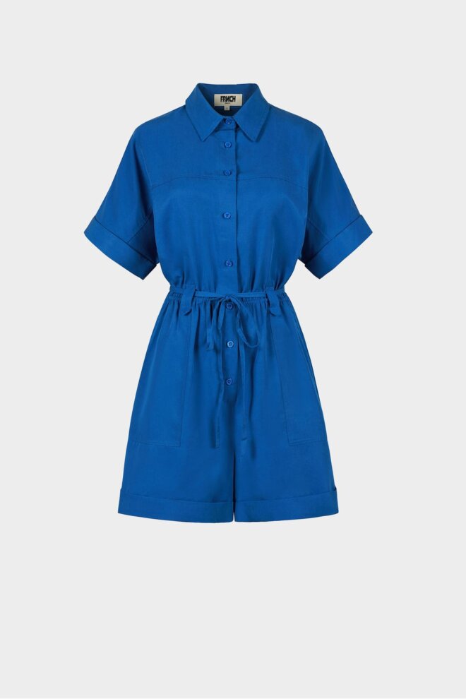 OVERALL LILY BLEU ELECTRIQUE