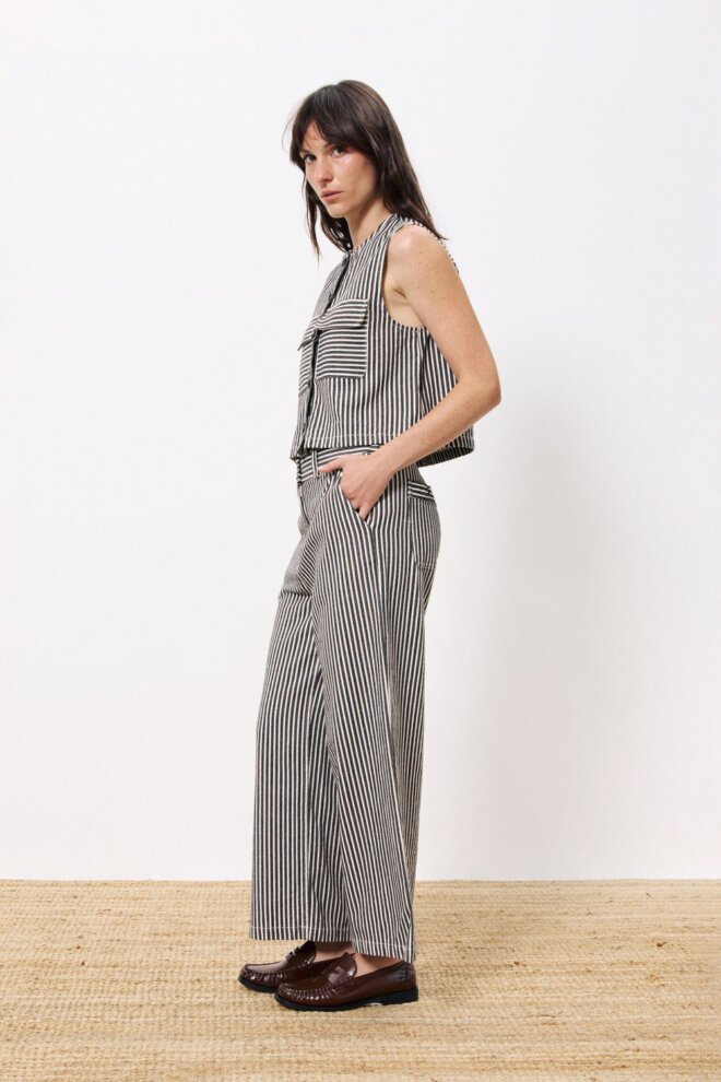 GILET SADET CHOCOLAT