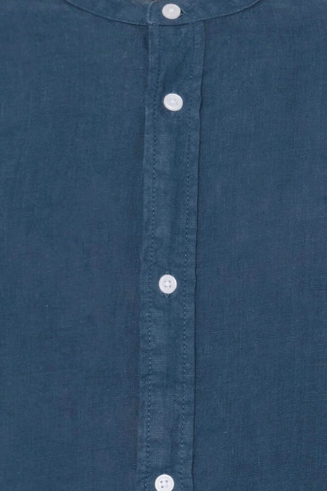 HEMD MANDO LINEN SHIRT BLUE ASHES