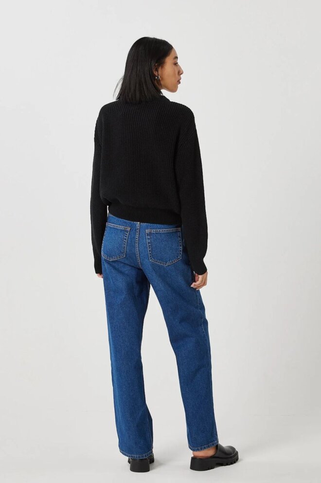 PULLOVER MIKALA JUMPER BLACK