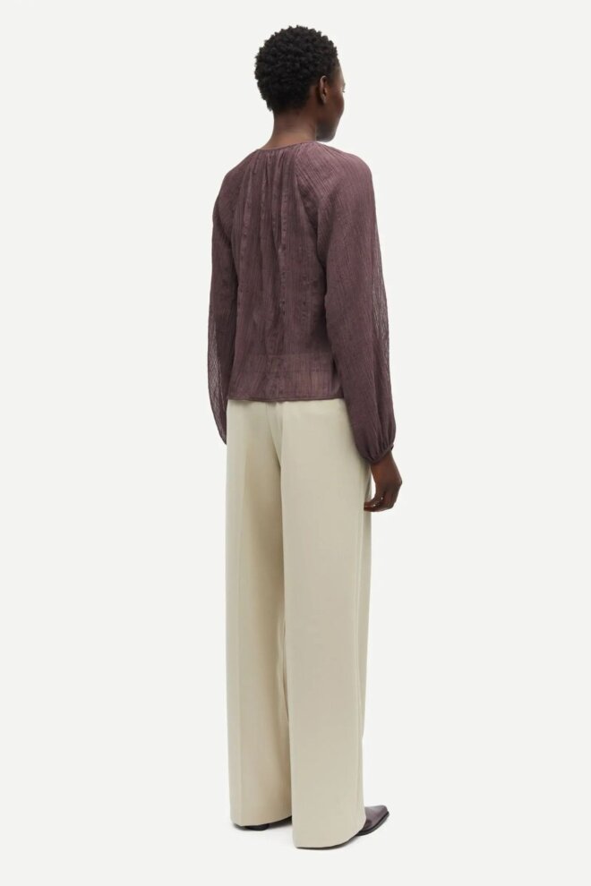 BLUSE SAVIRA BLOUSE 15539 RAISIN