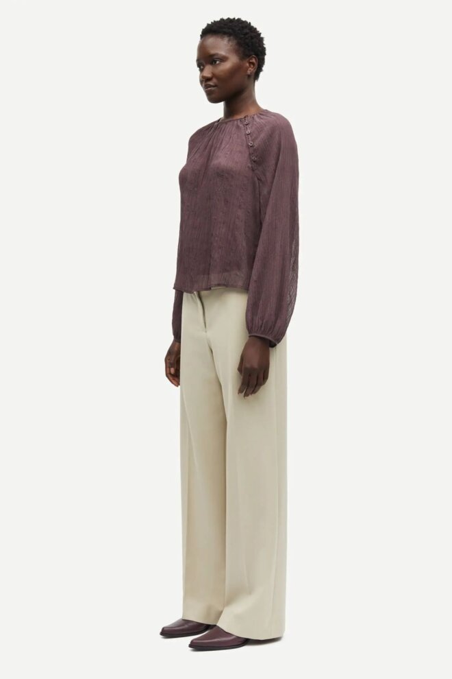 BLUSE SAVIRA BLOUSE 15539 RAISIN