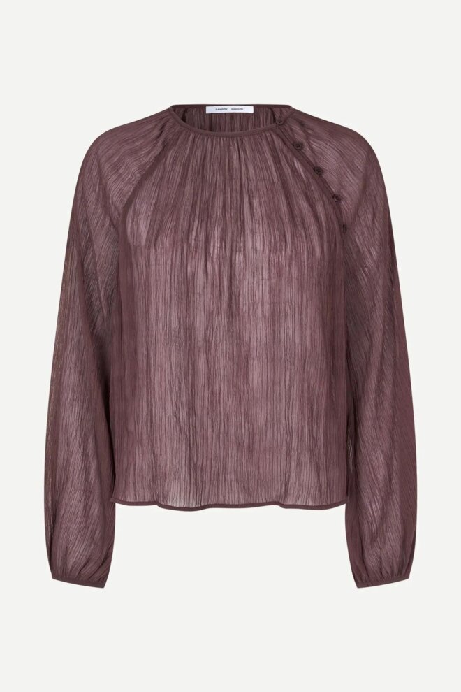 BLUSE SAVIRA BLOUSE 15539 RAISIN