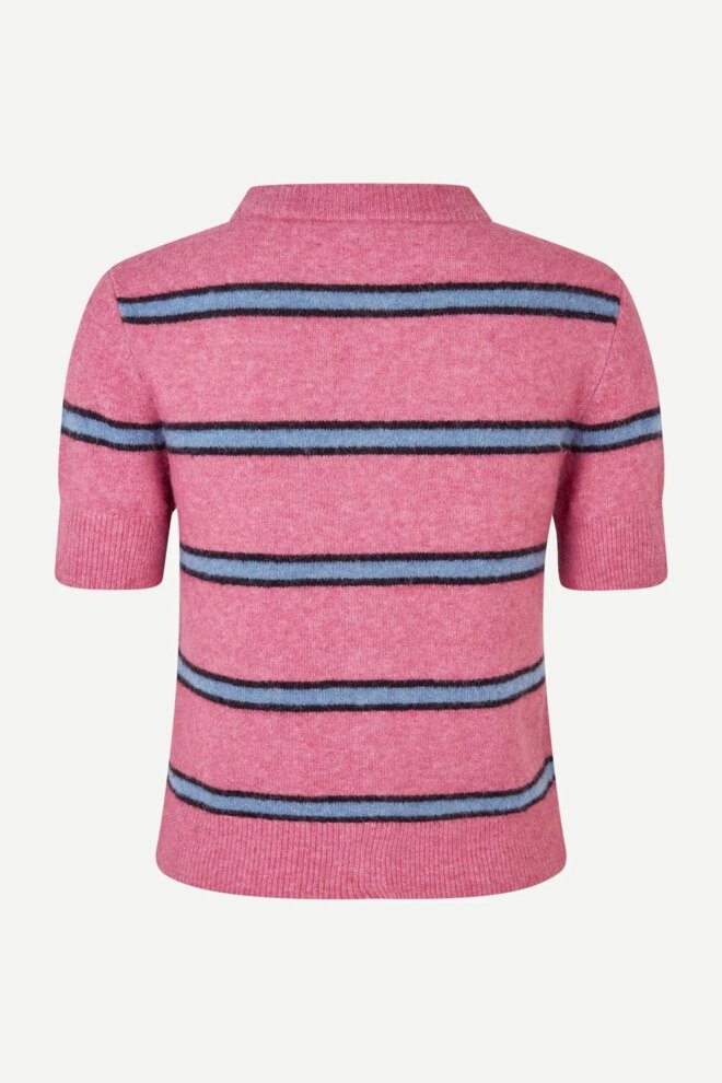 STRICKJACKE SANOURA SS CARDIGAN 15556 ROSE WINE