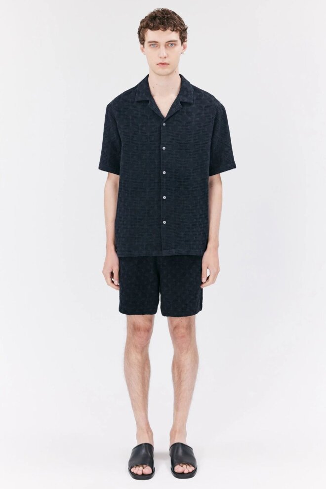 HEMD FAVIAN DARK NAVY