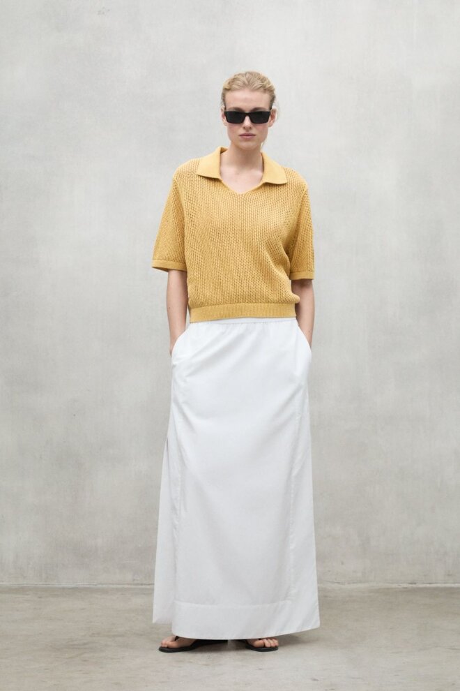PULLOVER ARGANALF KNIT RAFFIA
