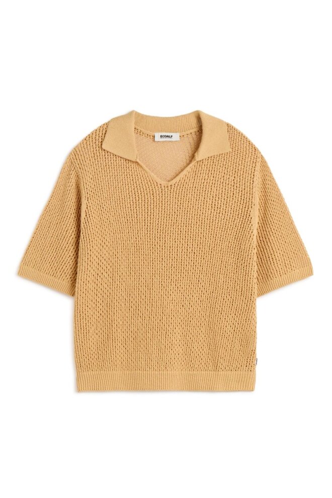 PULLOVER ARGANALF KNIT RAFFIA