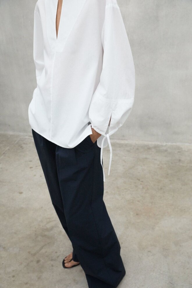 BLUSE JENAALF SHIRT WHITE