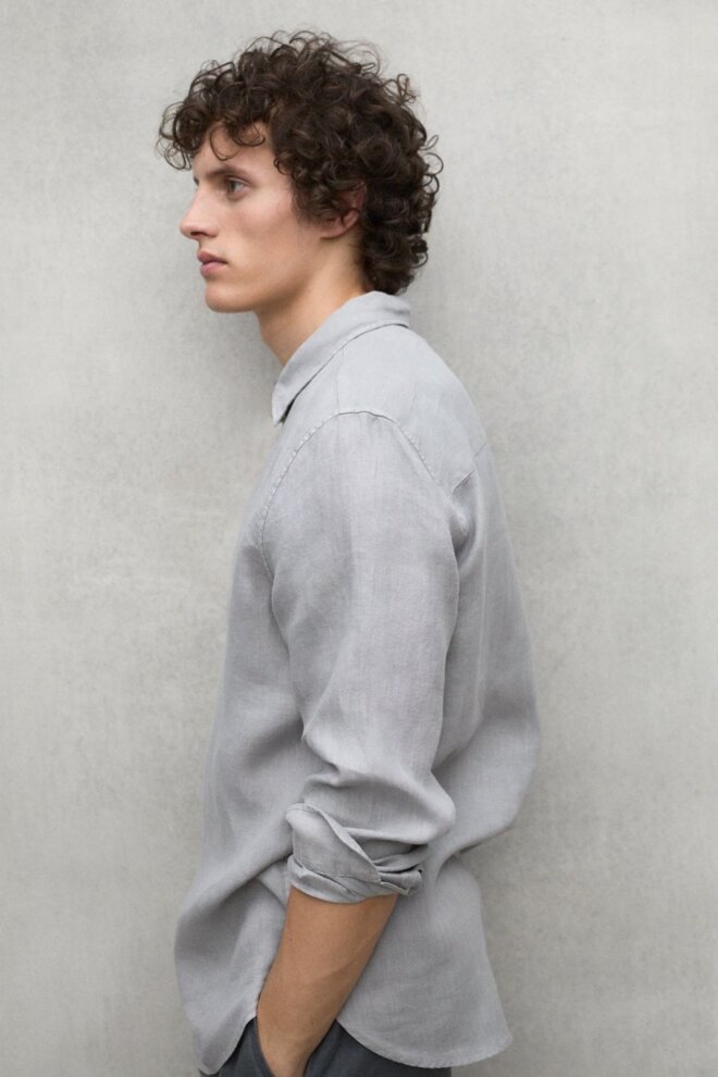 HEMD MALIBUALF SHIRT VAPOUR GREY