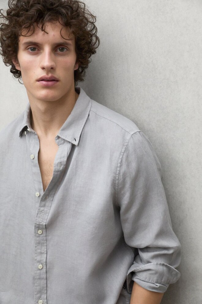 HEMD MALIBUALF SHIRT VAPOUR GREY