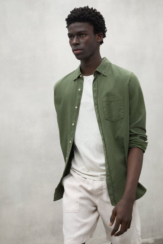 HEMD CARLOSALF SHIRT KHAKI