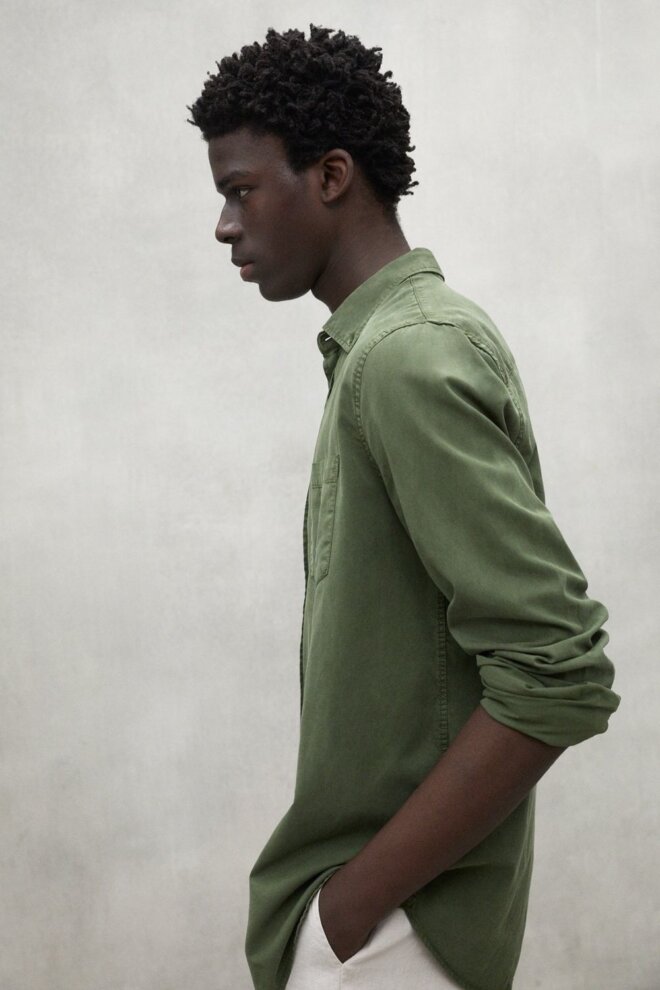 HEMD CARLOSALF SHIRT KHAKI