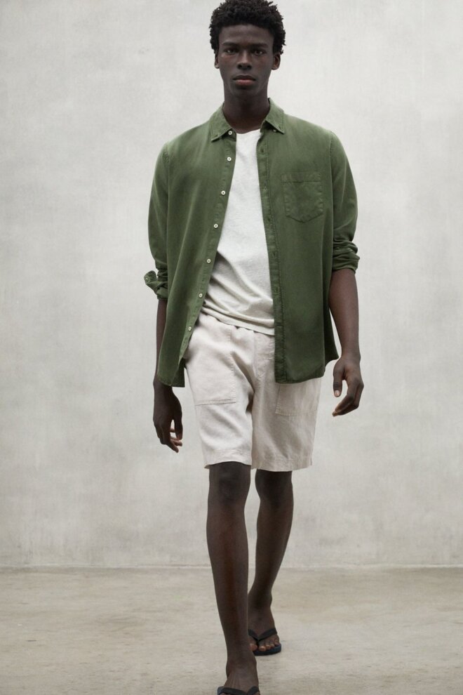 HEMD CARLOSALF SHIRT KHAKI