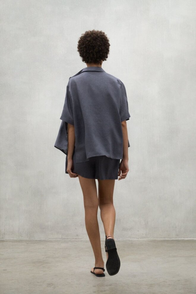 BLUSE MELANIAALF SHIRT STORM GREY