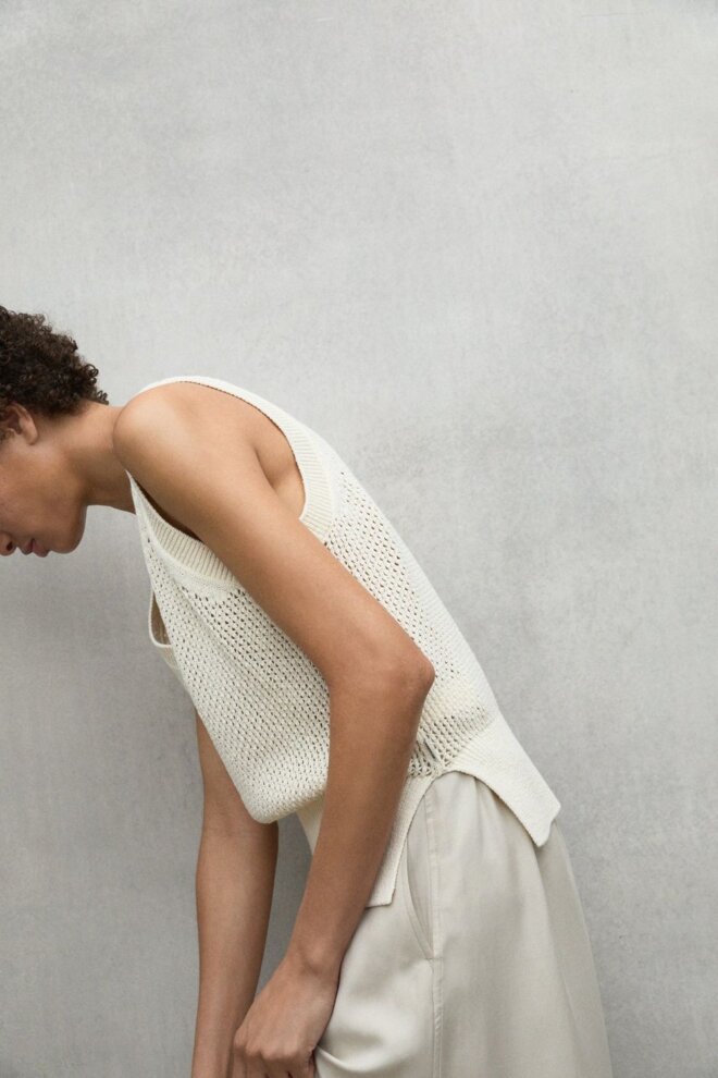 PULLUNDER COLDAALF KNIT ECRU