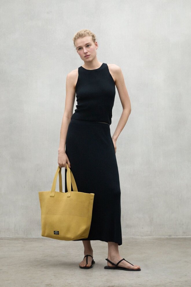 SHIRT CEIBAALF KNIT BLACK