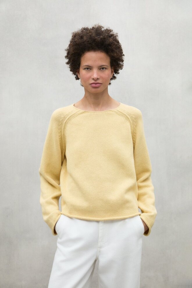 PULLOVER ALAMOALF KNIT VANILLA