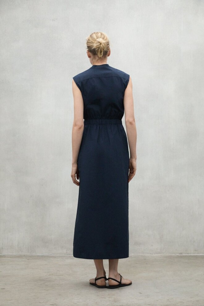 KLEID MIKAALF DRESS DEEP NAVY