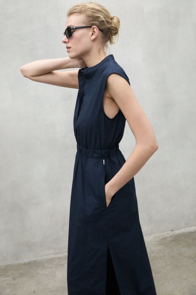 KLEID MIKAALF DRESS DEEP NAVY