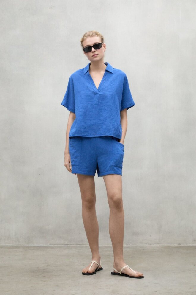 SHIRT DENISALF SHIRT MEDITERRANEAN BLUE