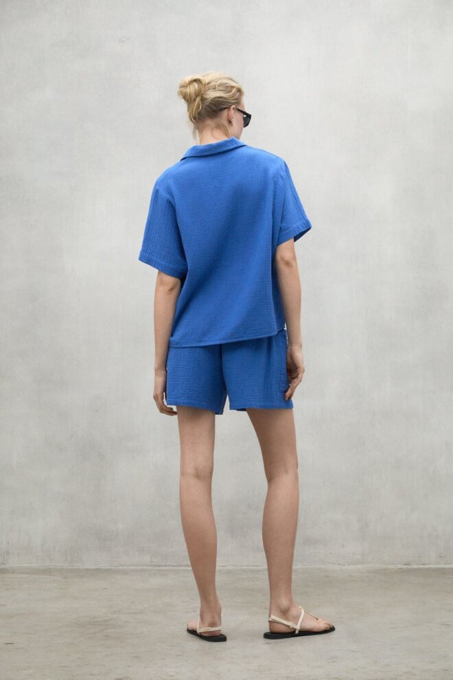 SHIRT DENISALF SHIRT MEDITERRANEAN BLUE