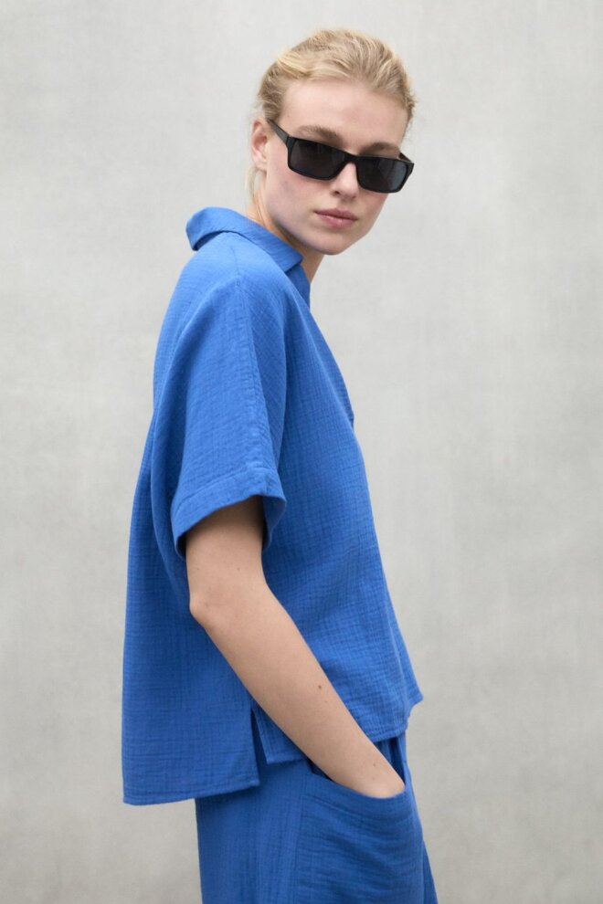 SHIRT DENISALF SHIRT MEDITERRANEAN BLUE