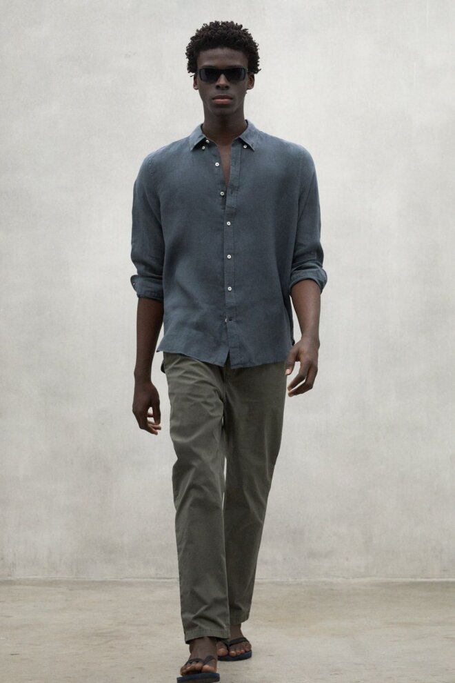 HEMD MALIBUALF SHIRT ASPHALT