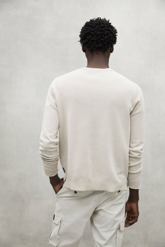 PULLOVER YULANALF KNIT WASHED STONE