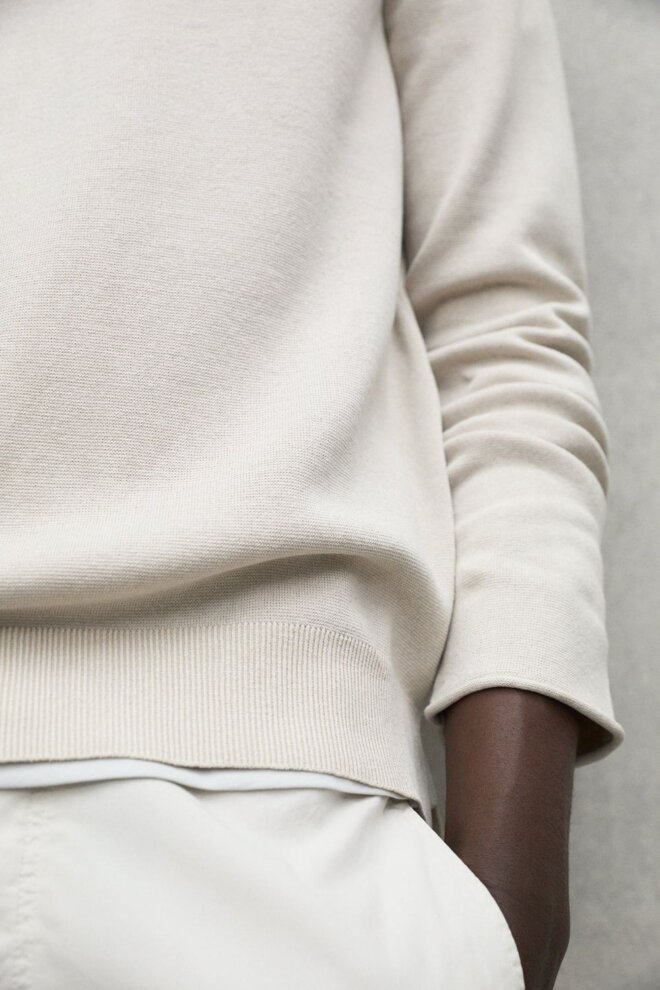 PULLOVER YULANALF KNIT WASHED STONE