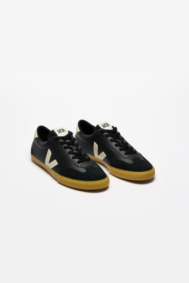 SNEAKER VOLLEY O.T. LEATHER BLACK PIERRE