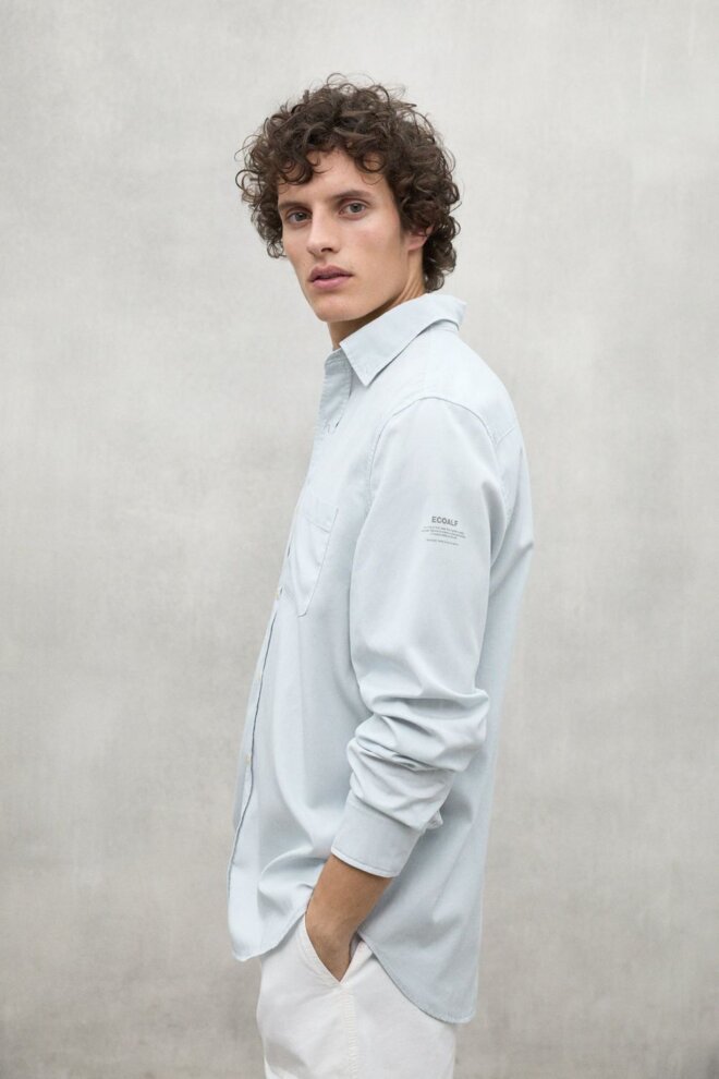 HEMD CARLOSALF SHIRT BLUE PEARL