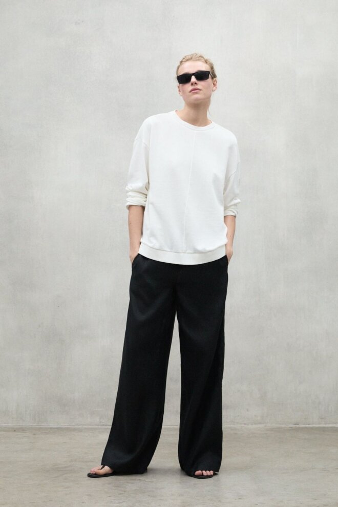 SWEATER ANKARAALF SWEATSHIRT OFF WHITE