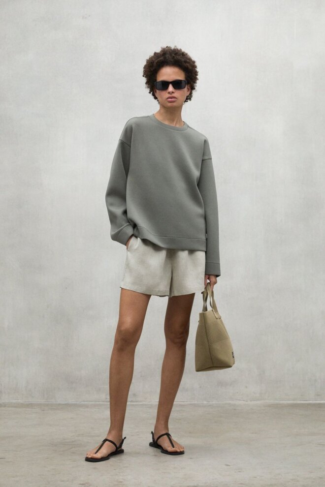 SHORTS YERAALF LINEN SHORTS MIST