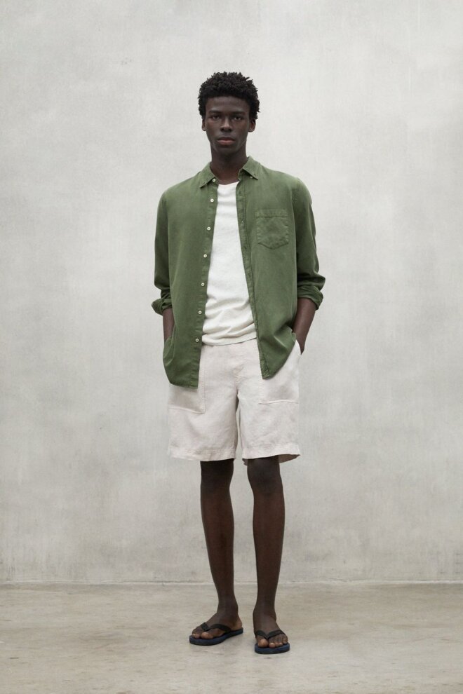 HEMD CARLOSALF SHIRT KHAKI