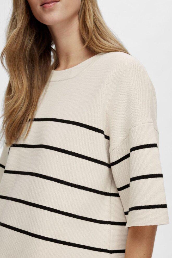 PULLOVER 16092337 SLFIVA 2/4 BIRCH