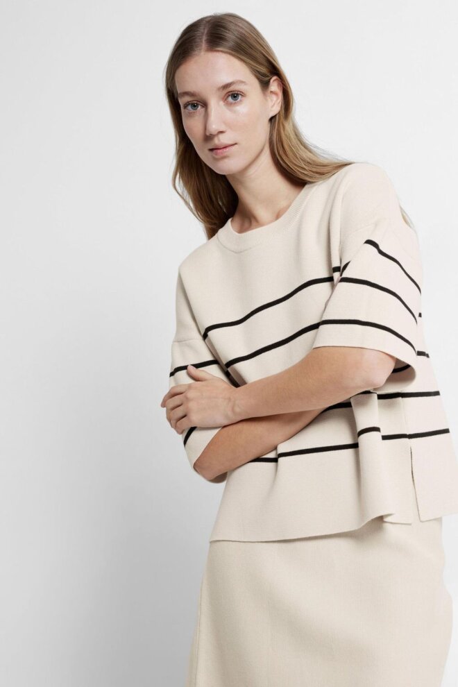 PULLOVER 16092337 SLFIVA 2/4 BIRCH