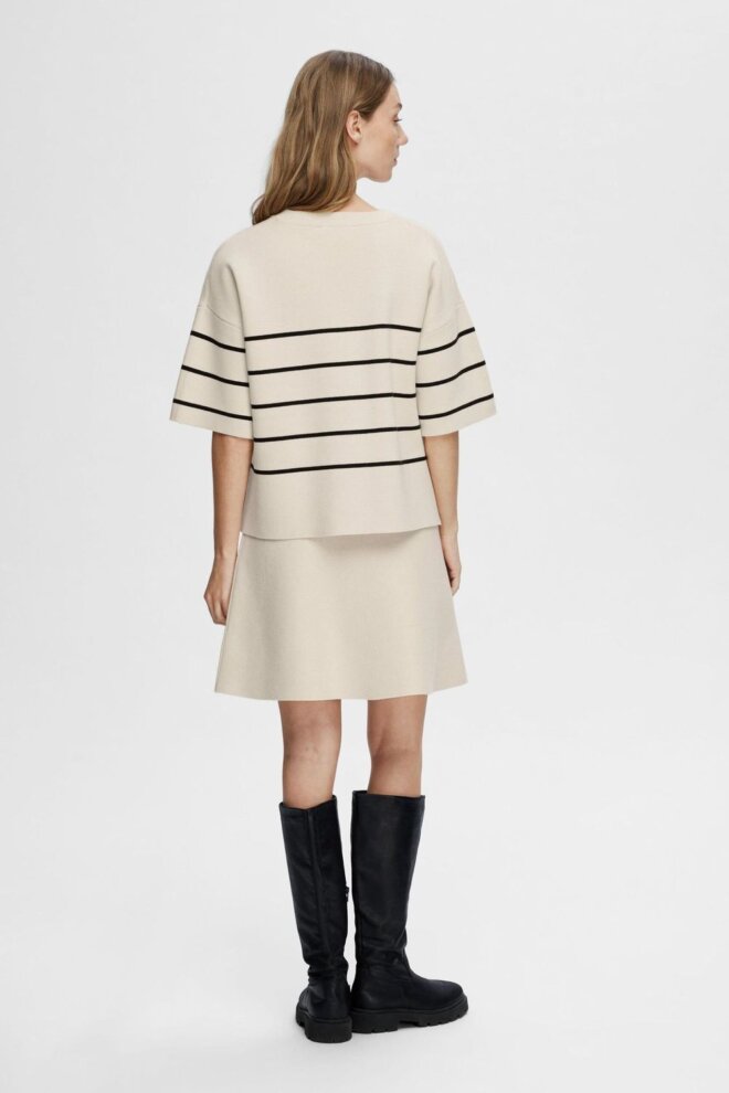 PULLOVER 16092337 SLFIVA 2/4 BIRCH