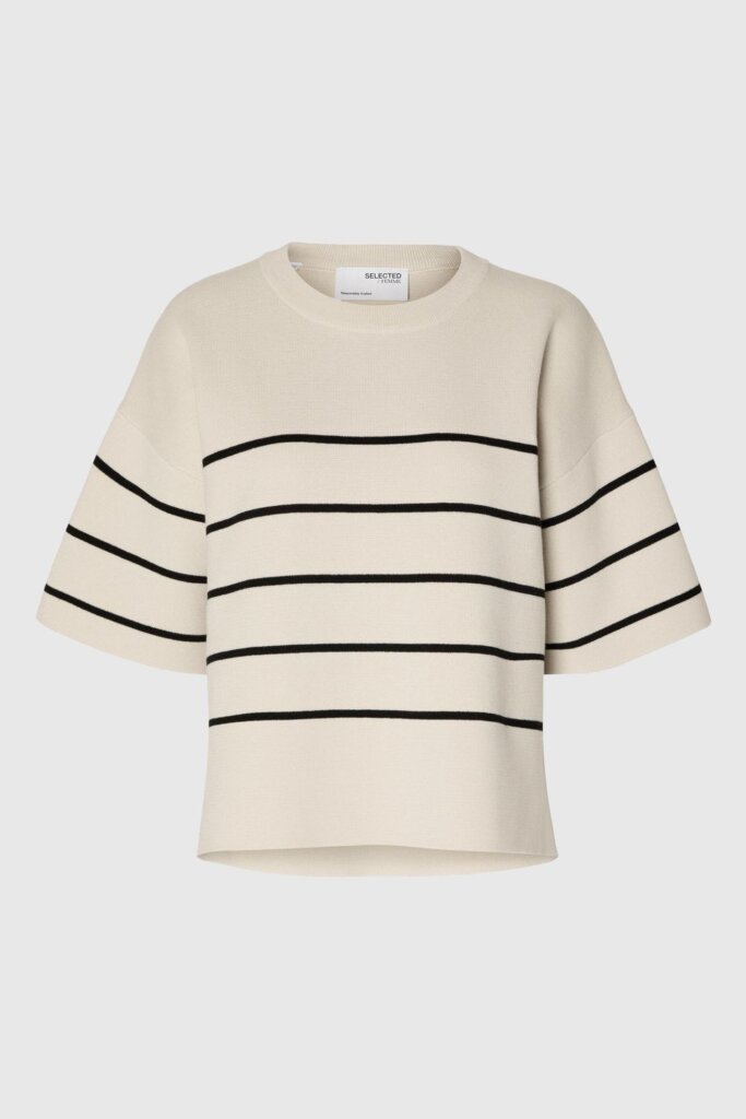 PULLOVER 16092337 SLFIVA 2/4 BIRCH