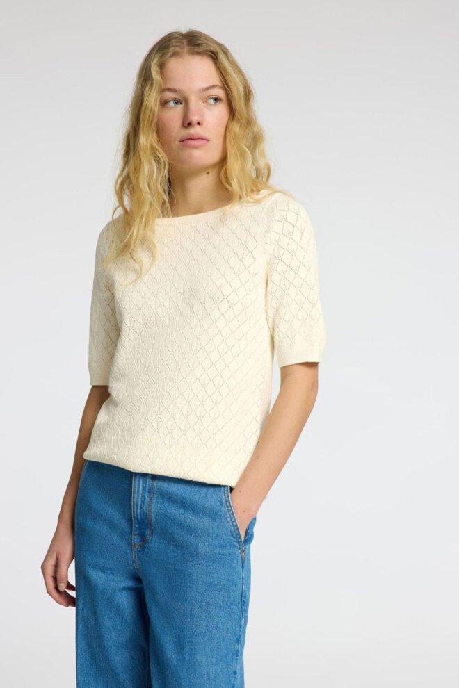 PULLOVER 16097150 SLFHELEN 2/4 BIRCH