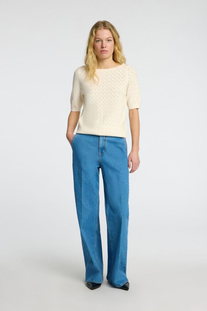 PULLOVER 16097150 SLFHELEN 2/4 BIRCH