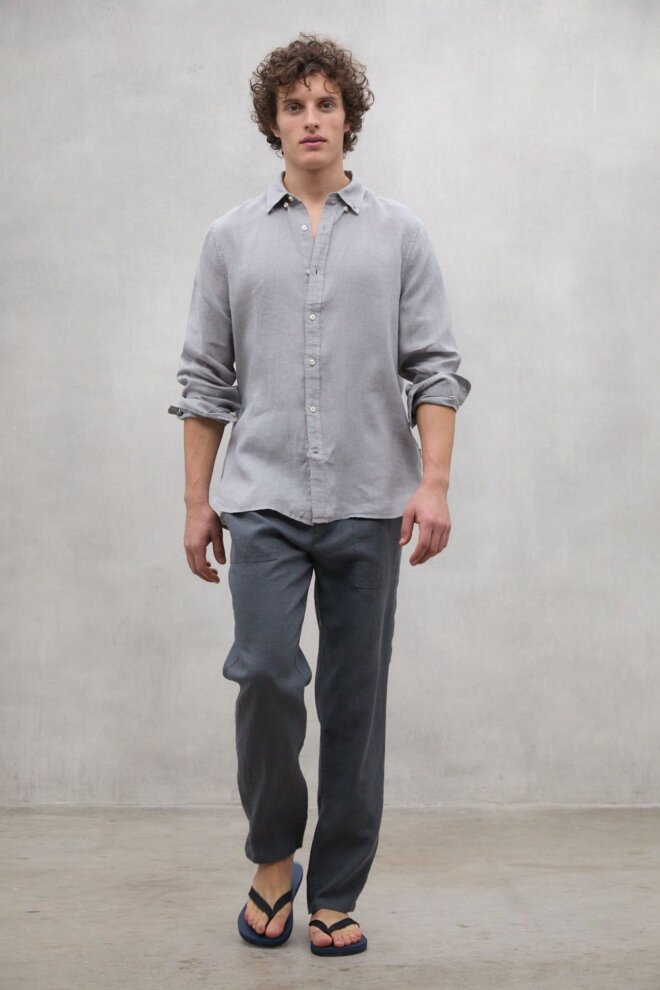 HOSE ETHICALF LINEN PANTS IRON