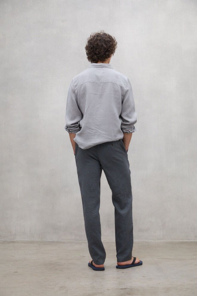 HOSE ETHICALF LINEN PANTS IRON